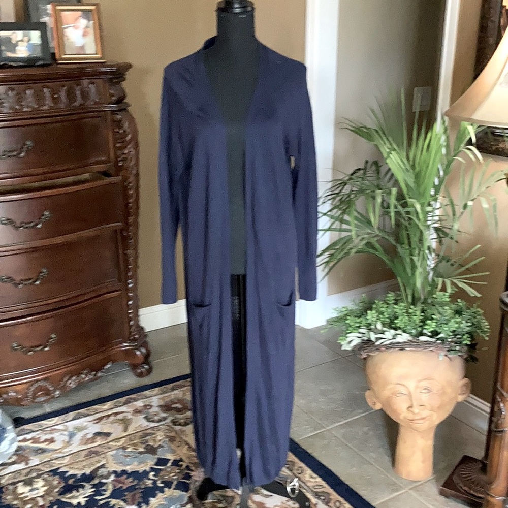 Light weight maxi cardigan